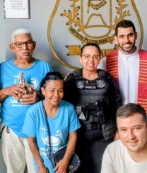 Pastoral carcerária celebrada a santa missa em Cáceres 