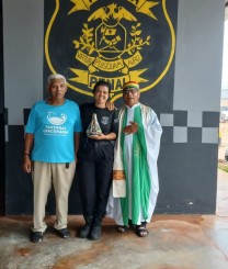 Padre Hilário junto com a pastoral carcerária promovem celebração 