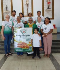 Apresentação da nova coordenação da pastoral da saúde 