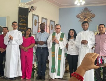 Apresentação dos novos Seminaristas Menores em Cáceres.