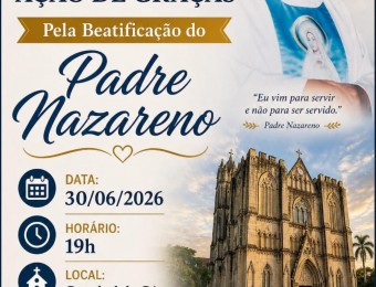 Missa em Ação de Graças pela Beatificação do Padre Nazareno será celebrada na Catedral de Cáceres