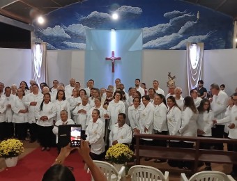 Renovação dos mandatos para Ministros Extraordinários da Comunhão Eucarística na Paróquia São Sebastião de Cáceres