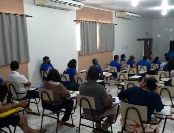 ENCONTRO DE FORMAÇÃO DA PASTORAL DA SOBRIEDADE diocesana em Mirassol d'Oeste. 