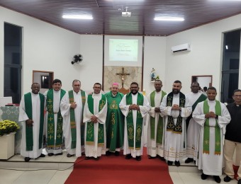 Missa de Posse do novo Pároco de Salto do Céu
