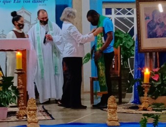 Paróquia Nossa Senhora Aparecida recebe o novo Vigário Pe. Patrice Onesair