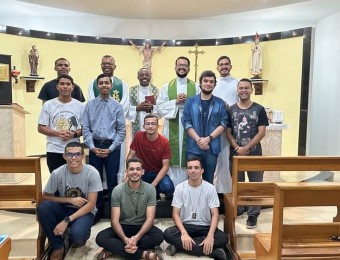 Visita vocacional no seminário maior São José 