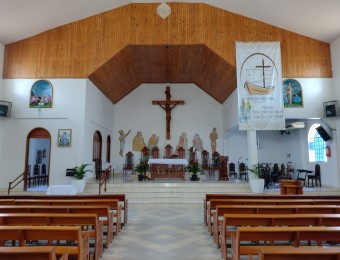 Gratidão a Deus por nossa presença missionaria em Borba através do padre Vylson