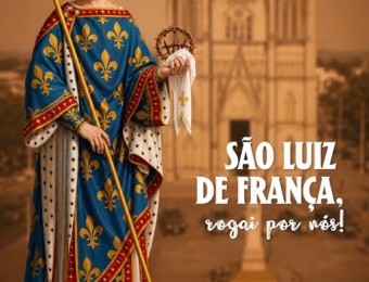 São Luis rei da França, padroeiro da nossa diocese 