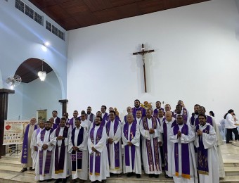 Confraternização Natalina do Claro Diocesano de Cáceres 