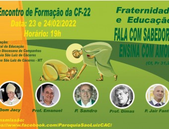 DIOCESE SÃO LUIZ DE CÁCERES EQUIPE DE CAMPANHAS E PASTORAL DA EDUCAÇÃO 