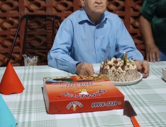Celebramos hoje, dia 15/08/2023, o aniversário natalício do padre Benedito (75 anos).