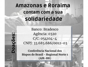 Arcebispo de Manaus pede socorro!