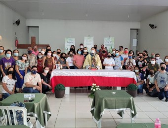 Reunião do Conselho Diocesano da RCC em Mirassol no mês de outubro de 2021.