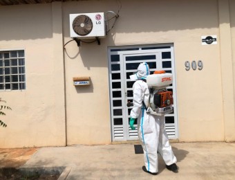 Paróquia Cristo Trabalhador recebe cuidados sanitários.