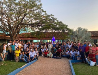 Retiro promovido pela Pastoral familiar da Paróquia Nossa Senhora de Fátima em Araputanga 