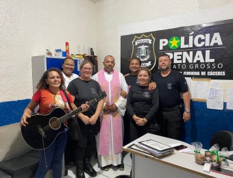 Confraternização no presídio feminino em Cáceres 