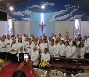 Renovação dos mandatos para Ministros Extraordinários da Comunhão Eucarística na Paróquia São Sebastião de Cáceres
