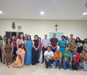 Encontro com o Conselho de Pastoral Paroquial durante a Visita Pastoral do Bispo Diocesano Dom Jacy a Poconé-MT nos dias 17 a 19/07/2026