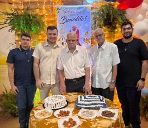 Paróquia São Sebastião e Seminário Propedeutico celebram o aniversário do padre Benedito no dia 17/08/2026.