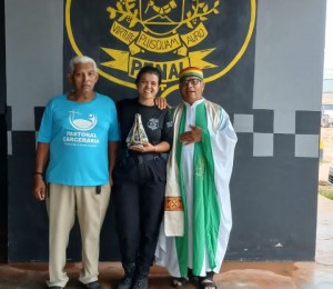 Padre Hilário junto com a pastoral carcerária promovem celebração 
