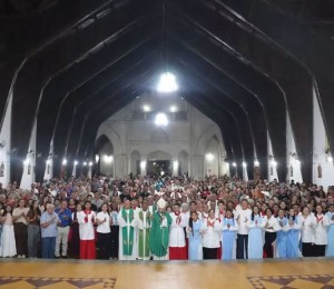 A visita de Dom Paulo Antônio de Conto, que foi o 4º Bispo de nossa Diocese