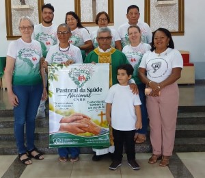 Apresentação da nova coordenação da pastoral da saúde 