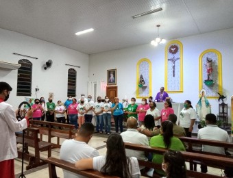 Pastoral da Criança promove Missa com os voluntários da cidade de Cáceres na Paróquia São  Sebastião.